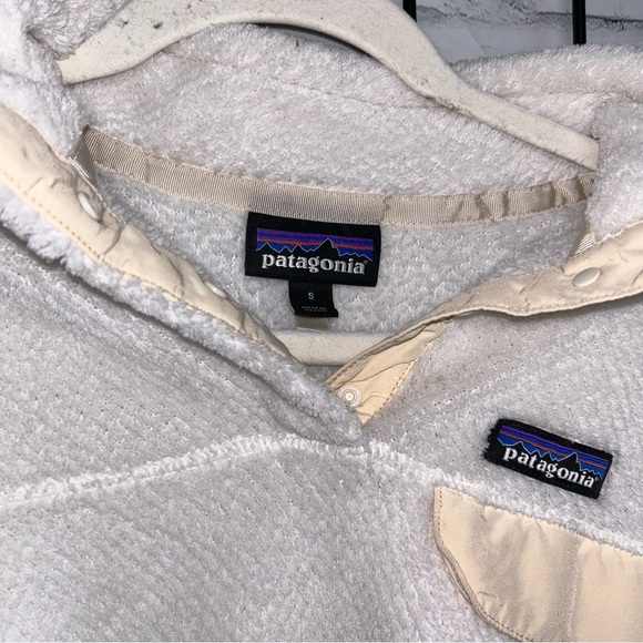 Patagonia-Tool Snap-T Fleece Pullover Women’s Raw Linen White X-Dye - Picture 3 of 3